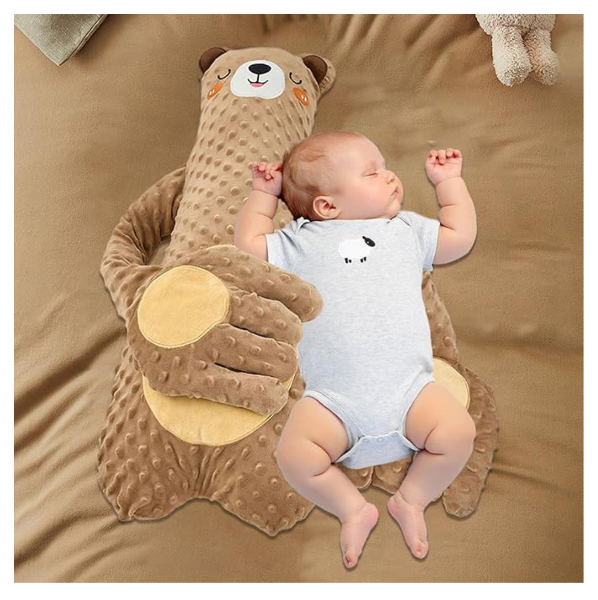 Almohada palmaditas Bebe ayuda a Domir
