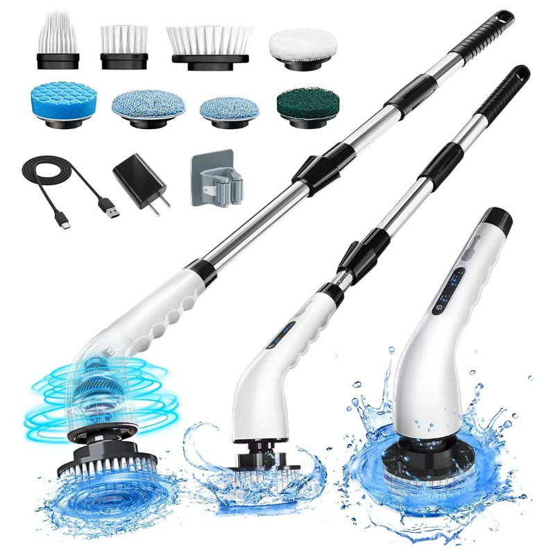 CLEANFORCE© - CEPILLO ELÉCTRICO 9 EN 1 PARA UNA LIMPIEZA PROFUNDA